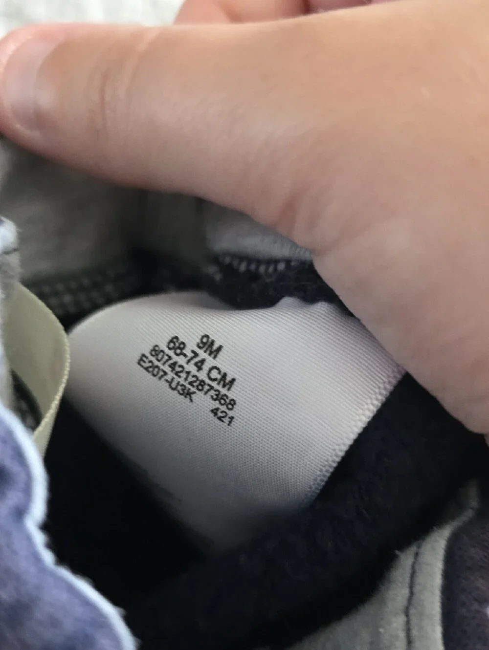 Levi's Kids Navy Blue Fleece Joggers